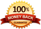 Image of money back guarantee logo